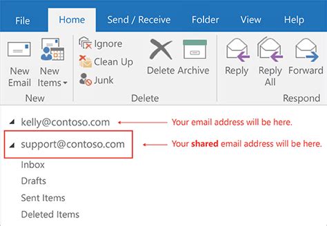 How to Add and Use a Shared Mailbox in Outlook and .